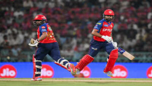 lucknow may 23 ani punjab kings39 prabhsimran singh and skipper shreyas iyer