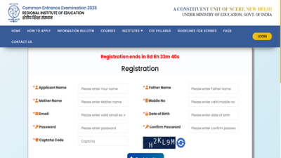 ncert cee 2026 registration