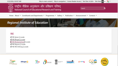 ncert rie admissions 2026 registration begins on may 15