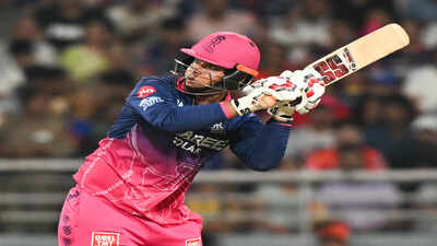 new chandigarh may 27 ani rajasthan royals39 vaibhav sooryavanshi plays a sho