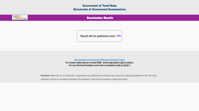 tamil nadu hsc result 2026