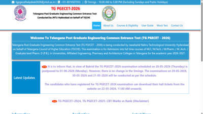 tg pgecet 2026 exam postponed to june 1