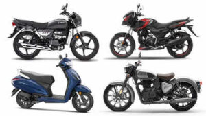 two wheeler sales april 3926 big gains for hero honda re clocks 31 jump