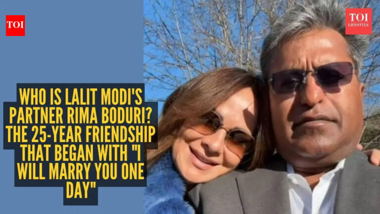 Lalit Modi: “I will marry you one day”: When Lalit Modi said this to Rima Boduri at their first meeting and how she became his partner 25 years later