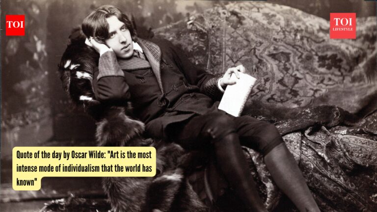 Oscar Wilde Quotes: Quote of the day by Oscar Wilde: “Art is the most intense mode of individualism that the world has known”