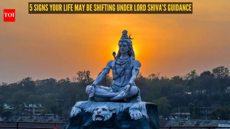 5 signs your life may be shifting under Lord Shiva’s guidance