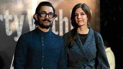 aamir khan reacts to wedding frenzy with gauri spratt wonders how date leaked