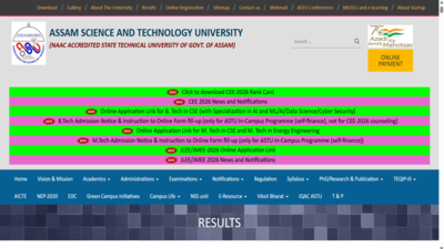 assam cee 2026 result