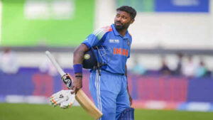 dubai india39s hardik pandya walks back after his dismissal during the icc champ
