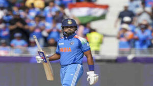 dubai india39s shreyas iyer celebrates his half century during the icc champions
