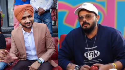harbhajan singh and sreesanth