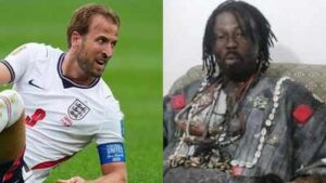 harry kane and ghana witch doctor