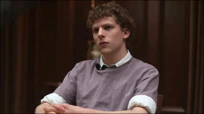 jesse eisenberg in the social network