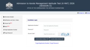 kmat result 2026 released at ceekeralagovin