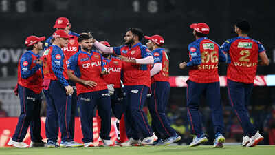lucknow may 23 ani punjab kings39 azmatullah omarzai and teammates celebrate