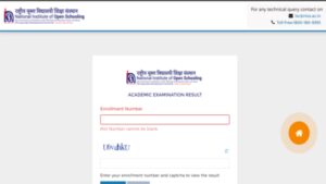 nios class 10th result 2026