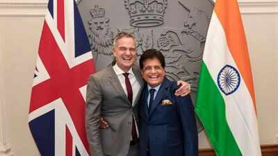 piyush goyal in london