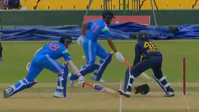 priyansh arya run out