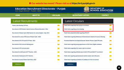 punjab lecturer recruitment 2026