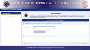 sbte bihar result 2026