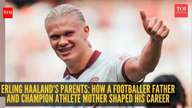Who are Erling Haaland’s mother and father? The sporting family behind Norway’s superstar