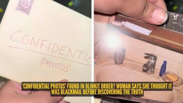 ‘Confidential Photos’ found in Blinkit order? Woman says she thought it was blackmail before discovering the truth |