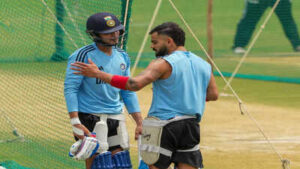 bengaluru indian cricket team batters virat kohli and shubman gill during a tra