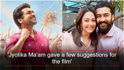 jyotika maam gave a few suggestions for the film venky atluri shares how suriyas wife helped shape vishwanath and sons fb
