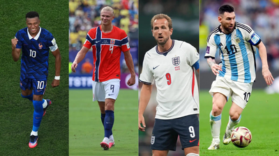 kylian mbapp erling haaland harry kane and lionel messi