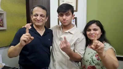ludhiana jul 17 ani aryan gupta with his parents celebrates after securing a