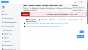 mht cet cap 2026