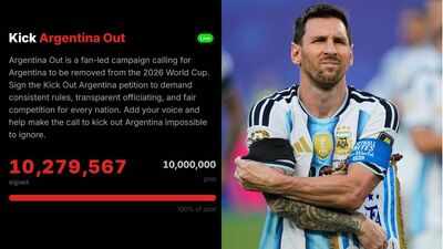 over 10 million sign petition to kick argentina out of fifa world cup