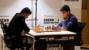 pranesh hands gukesh another defeat