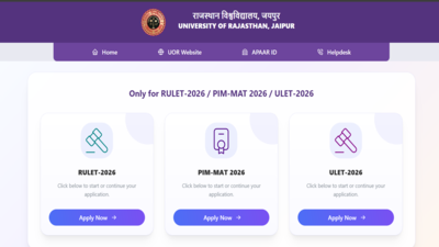 rajasthan university pg admissions 2026