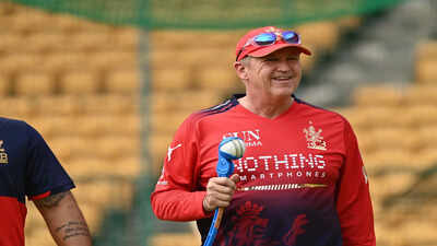 rcb head coach flower fined for quotuse of audible obscenityquot during match against mi