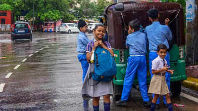 schools shut due to rain