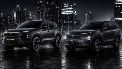 tata harrier safari stealth edition launched price changes