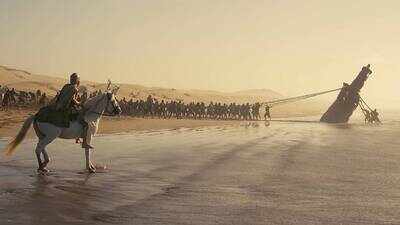 the odyssey box office christopher nolans epic crosses 346 million in first week beats oppenheimer to record directors biggest opening