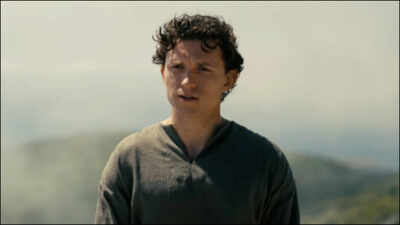 tom holland in the odyssey