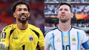 vozinha and lionel messi