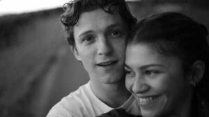 zendaya and tom holland share sweet pda during spider man brand new day interview