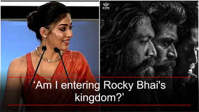 am i entering rocky bhais kingdom toxic actor nayanthara recalls first meeting yash fb