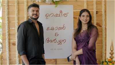 attu actress archenaa ravi gets engaged to manjummel boys producer shawn antony after reportedly dating since 2023 pics fb