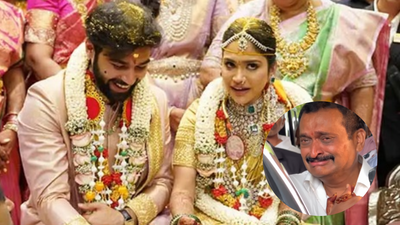 bandla ganesh breaks down in tears as he bids emotional farewell to daughter janani at her wedding watch