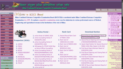bcece 2026 round 2 seat allotment result