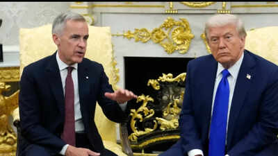 canada prime minister mark carney with donald trump