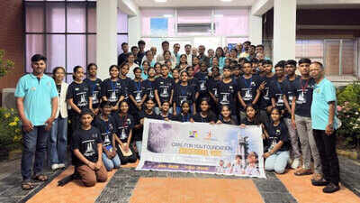 care for you foundation takes 43 students on isro visit