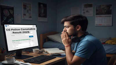 cg police constable result 2026