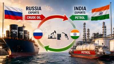 india exports petrol to russia