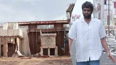 jana nayagan set
